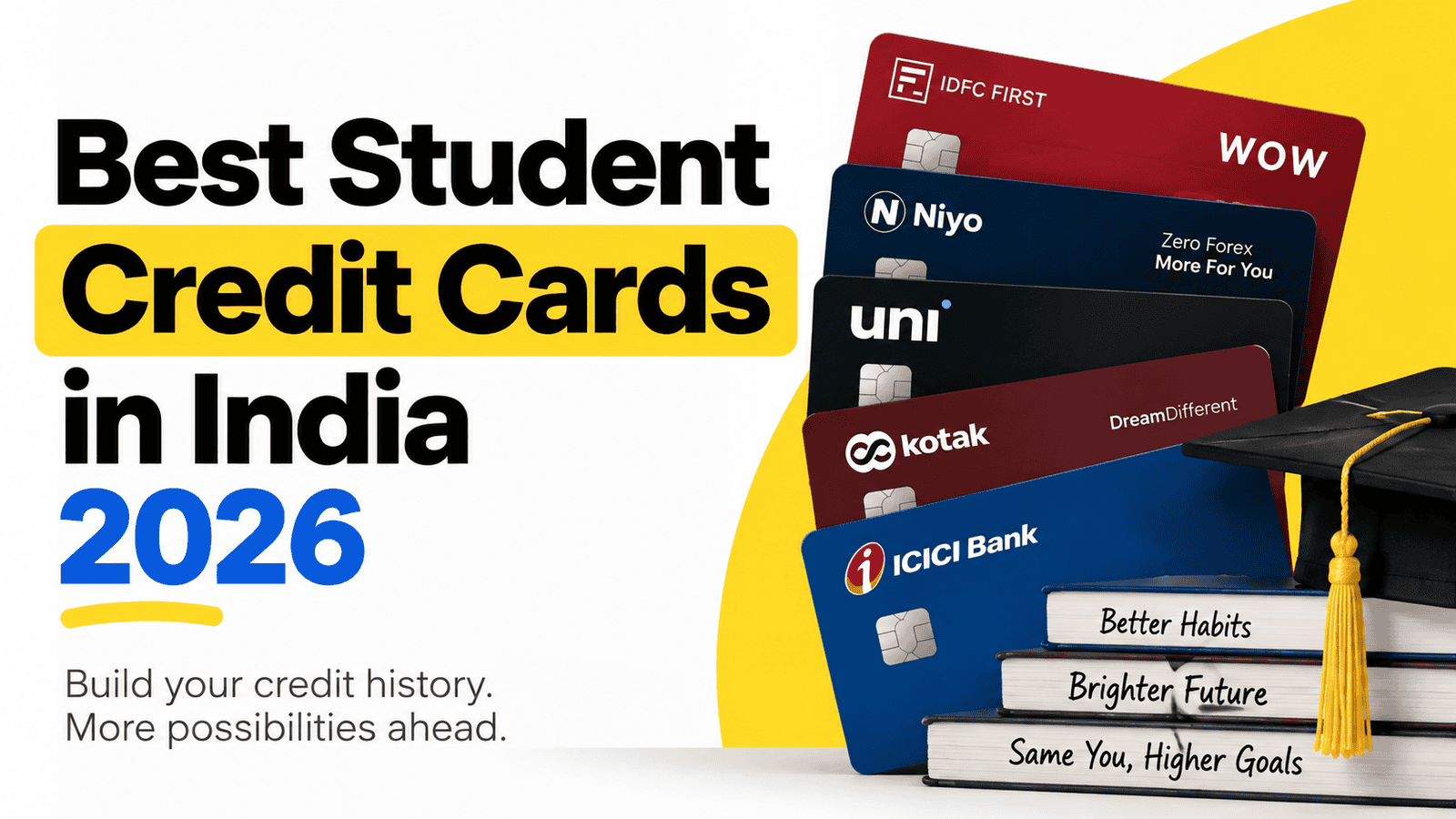 Best Student Credit Cards in India