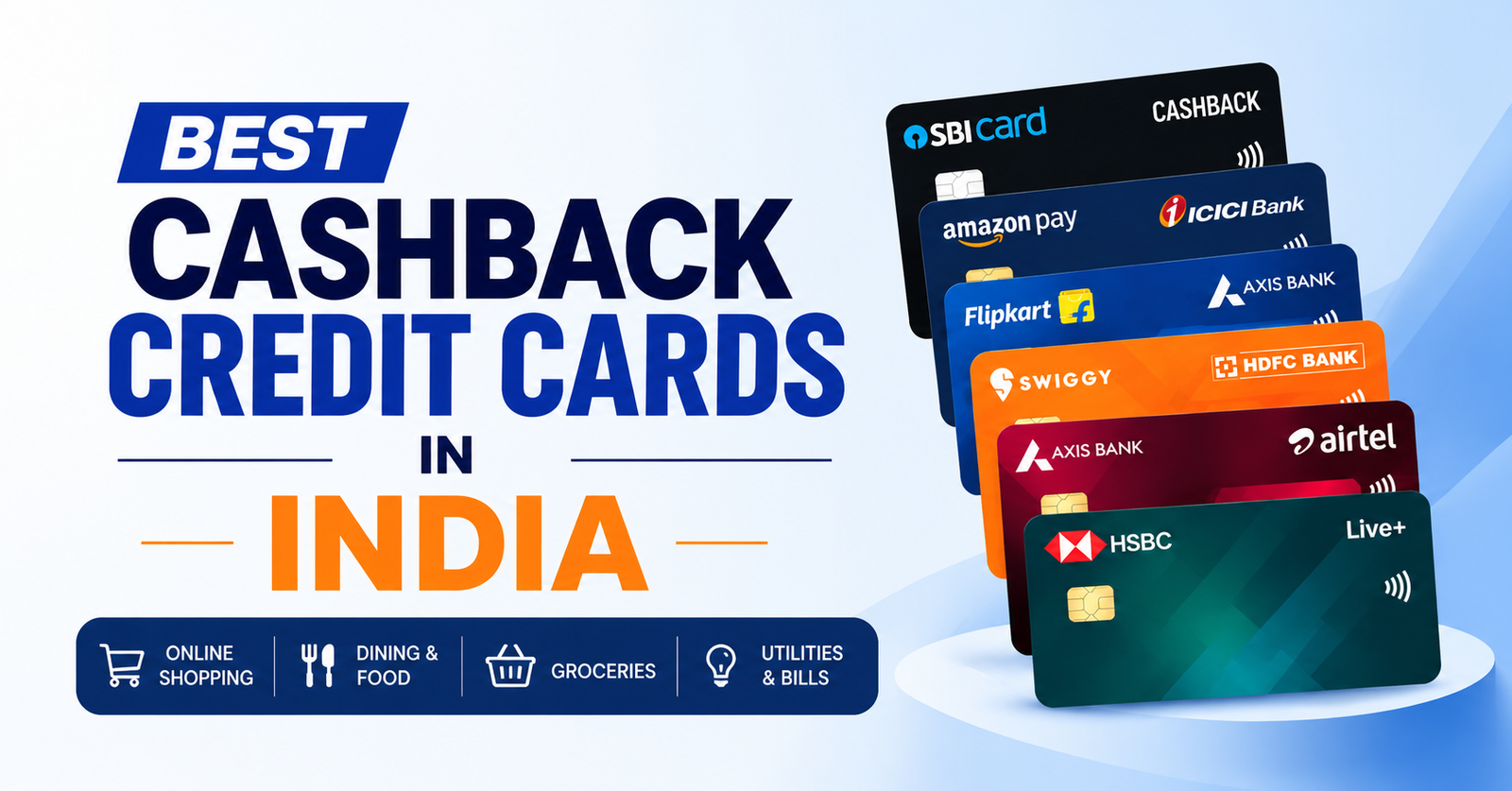 Best cashback credit cards in India 2026